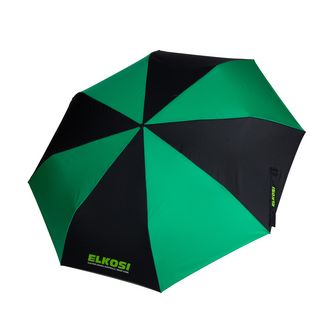 Siebdruck und abwechselnd farbige Segmente Knirps Taschenschirm mit abwechselnden farbigen Segmenten und Logo