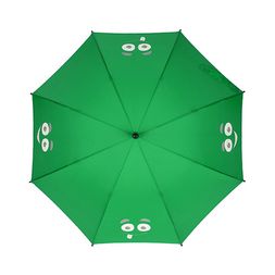 Reflektierender Druck Grüner Kinderschirm mit reflektierendem Druck