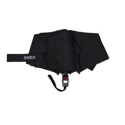 Knirps T.200 Regenschirm mit bedrucktem Schliessband als Personalisierungsmöglichkeit.