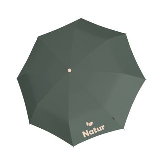 Logo im Siebdruck Nachhaltiger Knirps Taschenschirm mit Logodruck